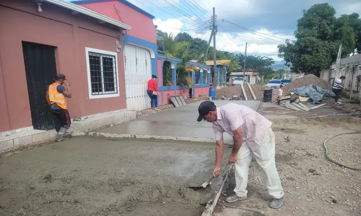 Acabado de la losa de concreto