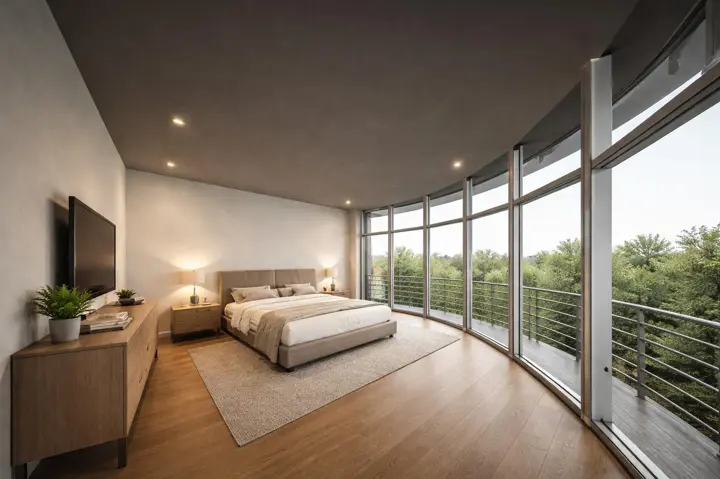 Dormitorio de apartamento