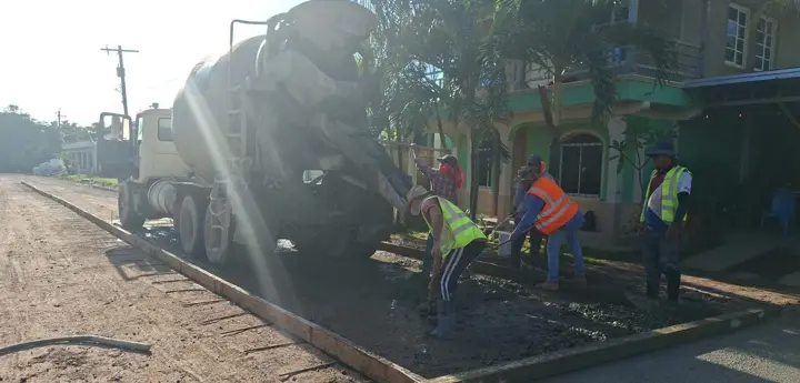 Colado con camión mezclador